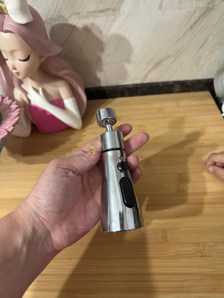 3 Fonksiyonlu Metalik Musluk Başlığı