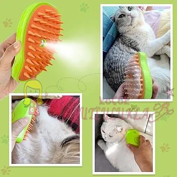 Şarjlı Soğuk Buharlı Kedi Köpek Fırçası Tarağı