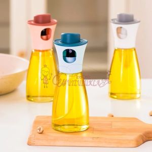 Spreyli Cam Yağ Sirke Şişesi