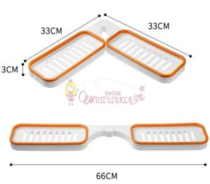 Ergonomik Katlanabilir Banyo Rafı