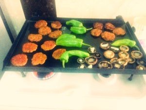 Ocak Üstü Ekmek Yufka Gözleme Sacı 50*50