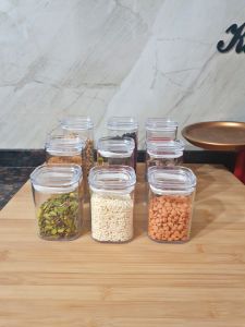 Şefaf Kare Baharat Takımı 9'lu Set