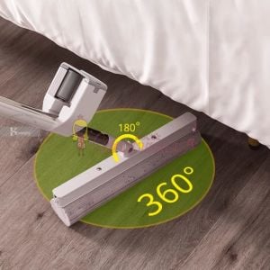 Süngerli Kendinden Sıkmalı Mop  360° dönebilen