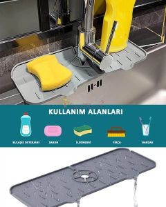 Küçük Mutluluklar Lavabo İçin Silikon Esnek Mat