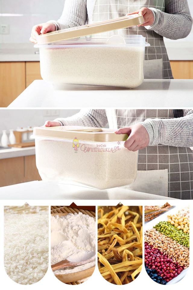 Soft Chef Multi Box 5 Lt Saklama Kabı Krem /Antrasit