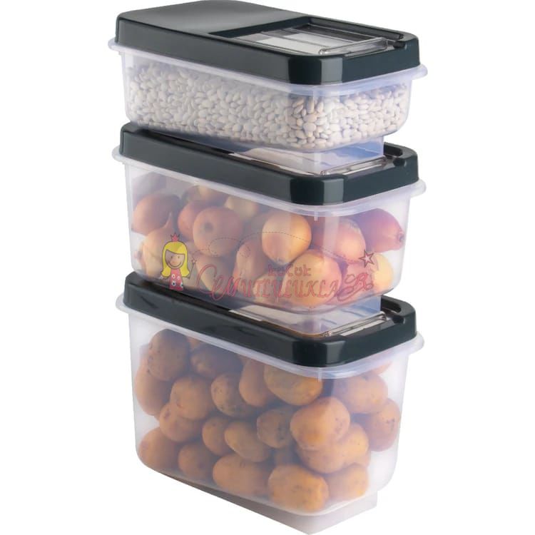 Soft Chef Multi Box 10 Lt Saklama Kabı Krem /Antrasit