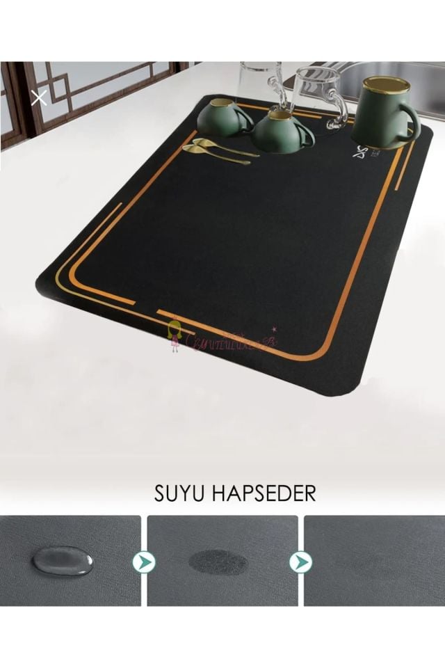 Süper emici kurutma matı (hızlı kuruma etkili)