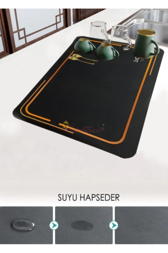 Süper emici kurutma matı (hızlı kuruma etkili)