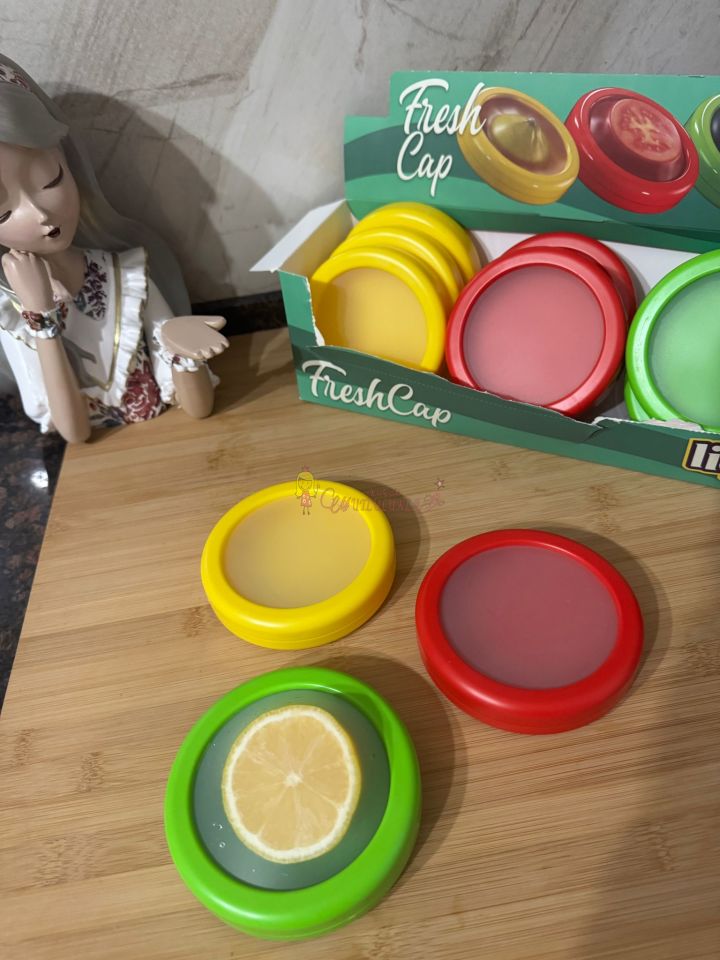 FreshCap Meyve Sebze Soğan Limon ve Domates Saklama Kabı Esnek ve Yeniden Kullanılabilir ( 3 Adet )