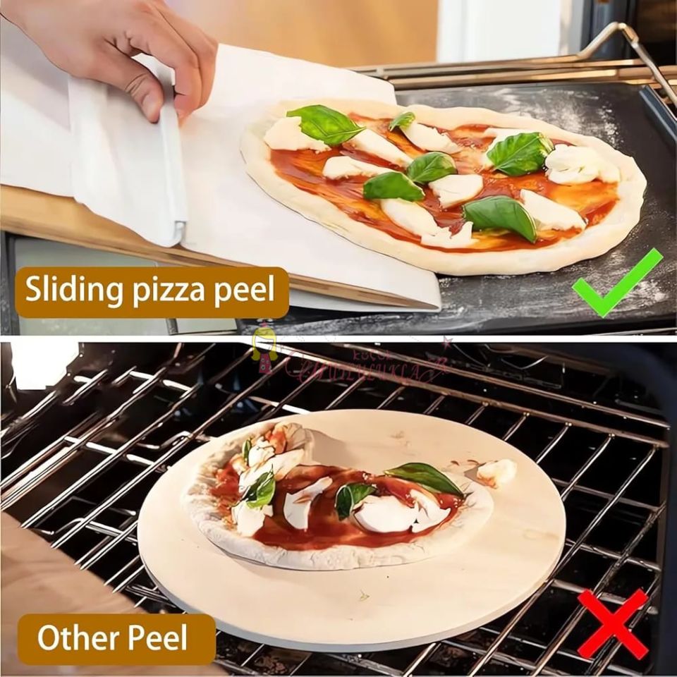 Sürgülü Büyük Boy Pizza Küreği Sürgülü Fırın Küreği Ahşap Fırın Küreği Büyük Boy Pizza Küreği