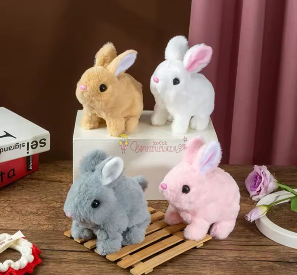 Pilli Tavşan Peluş