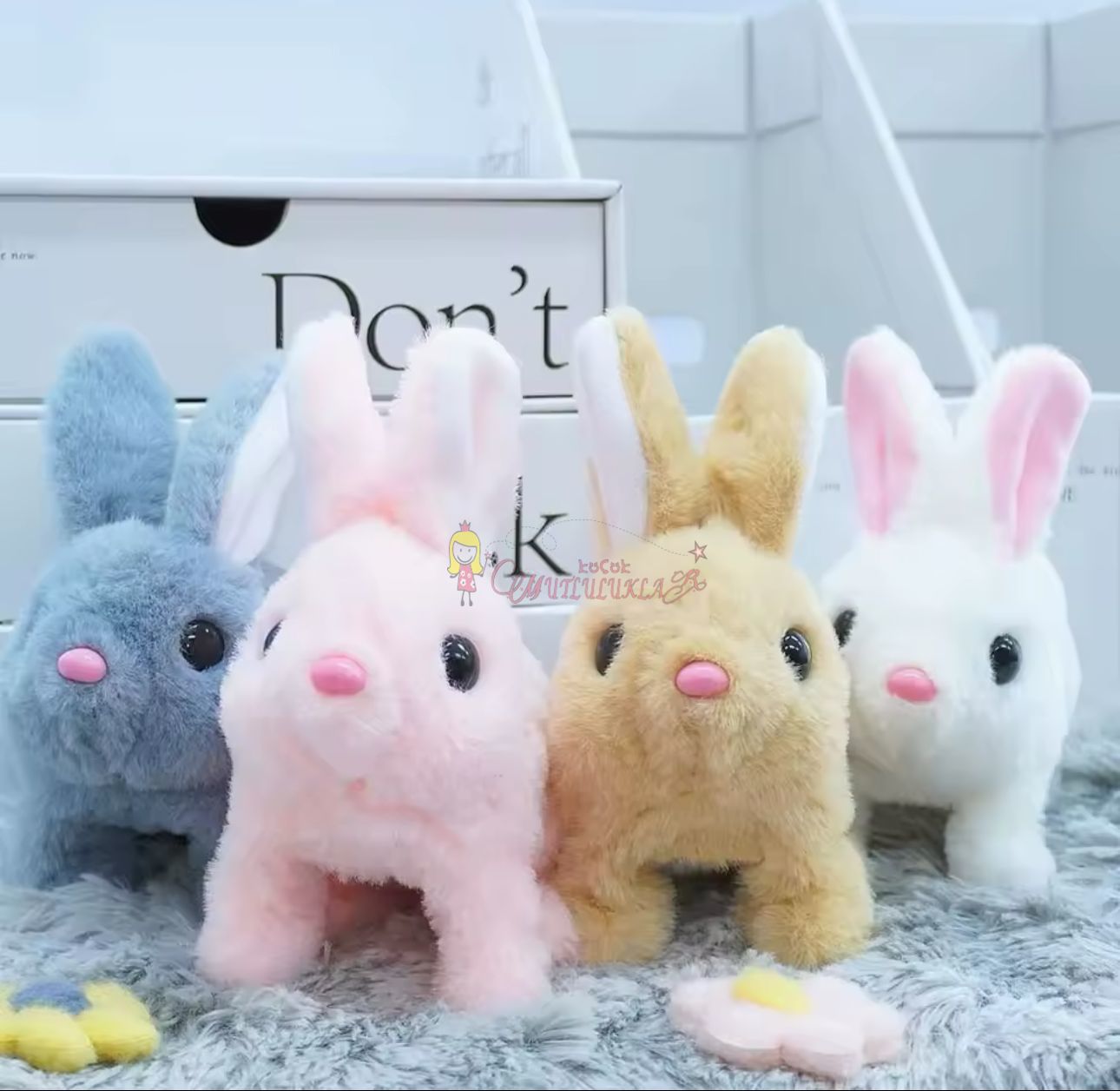 Pilli Tavşan Peluş