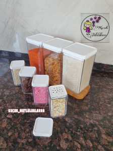 Vakumlu Saklama Kabı