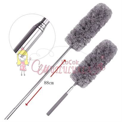 Teleskopik Saplı Mikrofiber Toz Püskülü Fırça