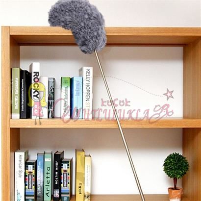Teleskopik Saplı Mikrofiber Toz Püskülü Fırça