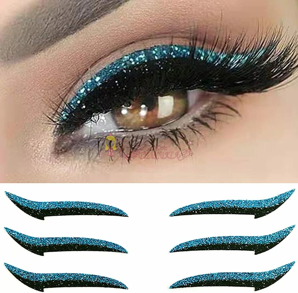 Eyeliner Sticker Kendinden Yapışkanlı Sticker 5 Takım