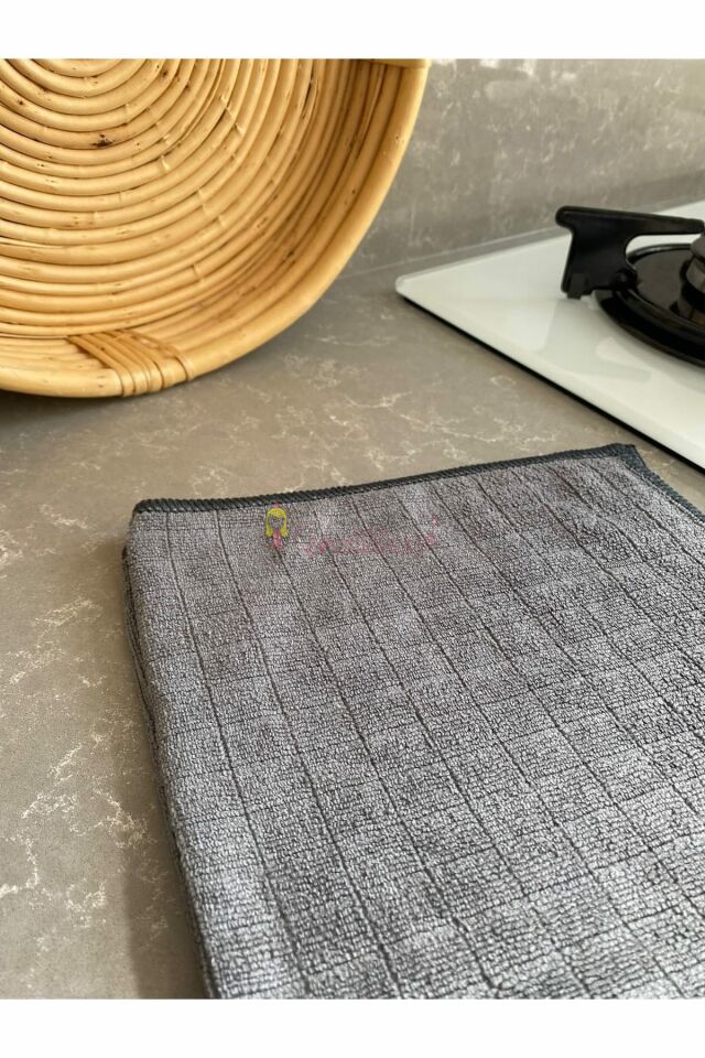 Mikrofiber Mutfak Bezi Kareli