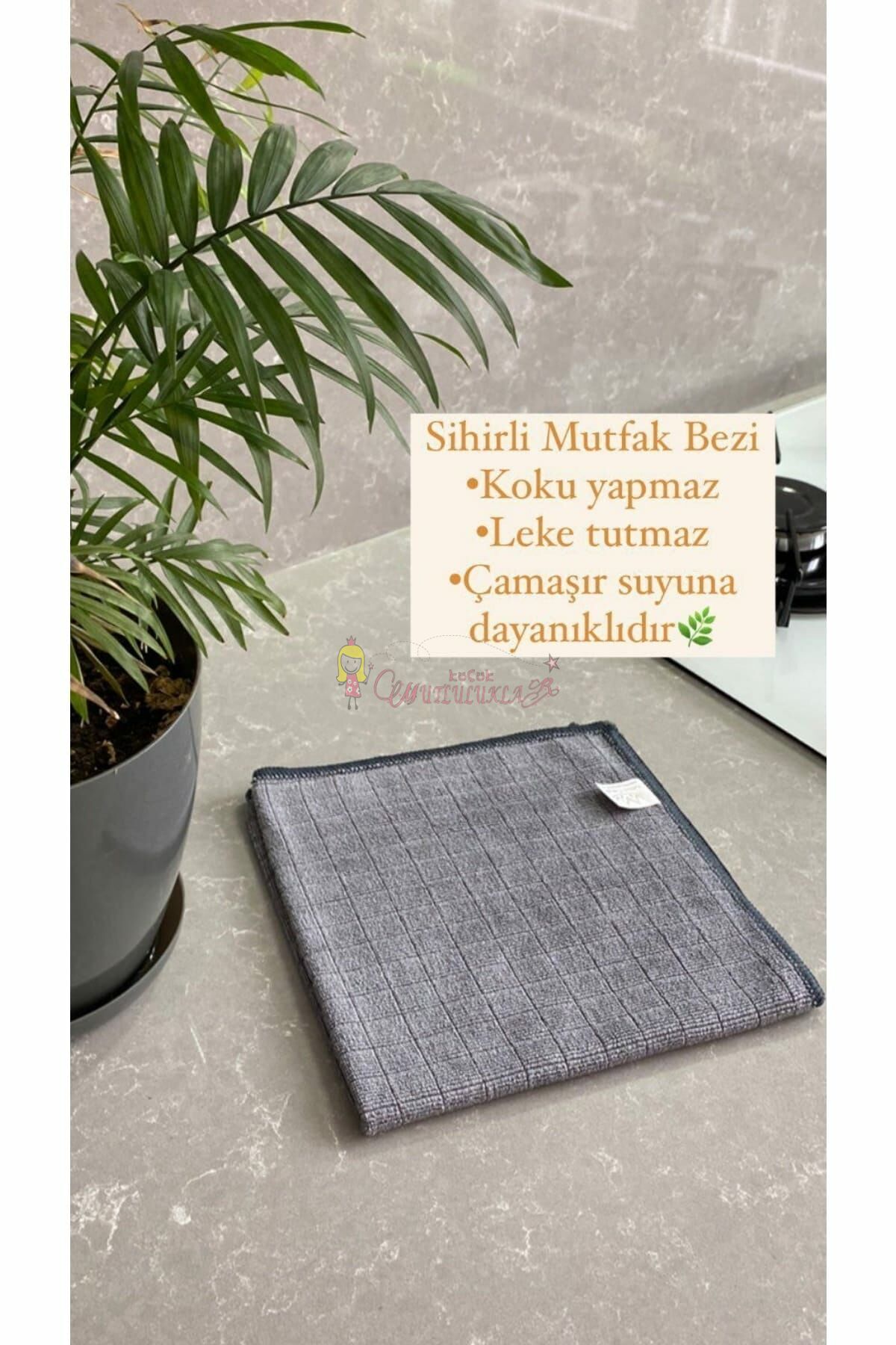 Mikrofiber Mutfak Bezi Kareli