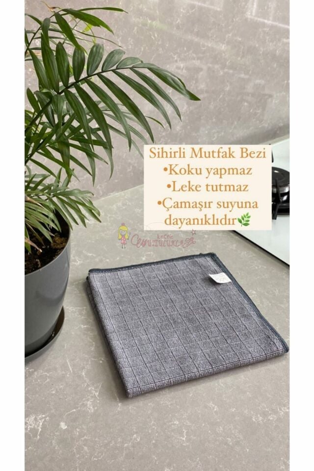 Mikrofiber Mutfak Bezi Kareli