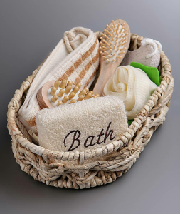 HASIR OVAL SEPETTE BANYO SETİ