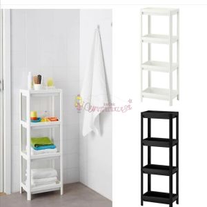 DEKORATİF DEMONTE 4 KATLI ÇOK AMAÇLI BANYO VE MUTFAK RAF
