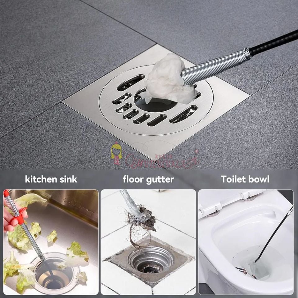 Bükülebilir Esnek Pençeli Lavabo Açıcı Çubuk Mutfak Banyo Lavabo açıcı