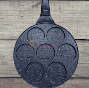 DÖKÜM YENİ YÜZ EMOJİLİ PANKEK TAVASI