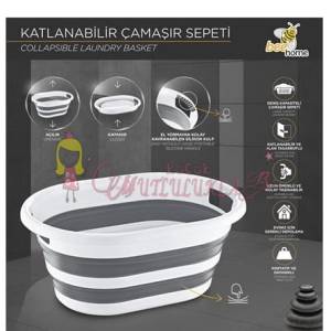 KATLANIR ÇAMAŞIR SEPETİ