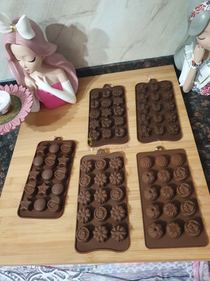 Silikon çikolata kalıbı