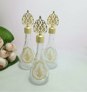 GÜMÜŞ / GOLD KOLONYA İKSİR ŞİŞESİ
