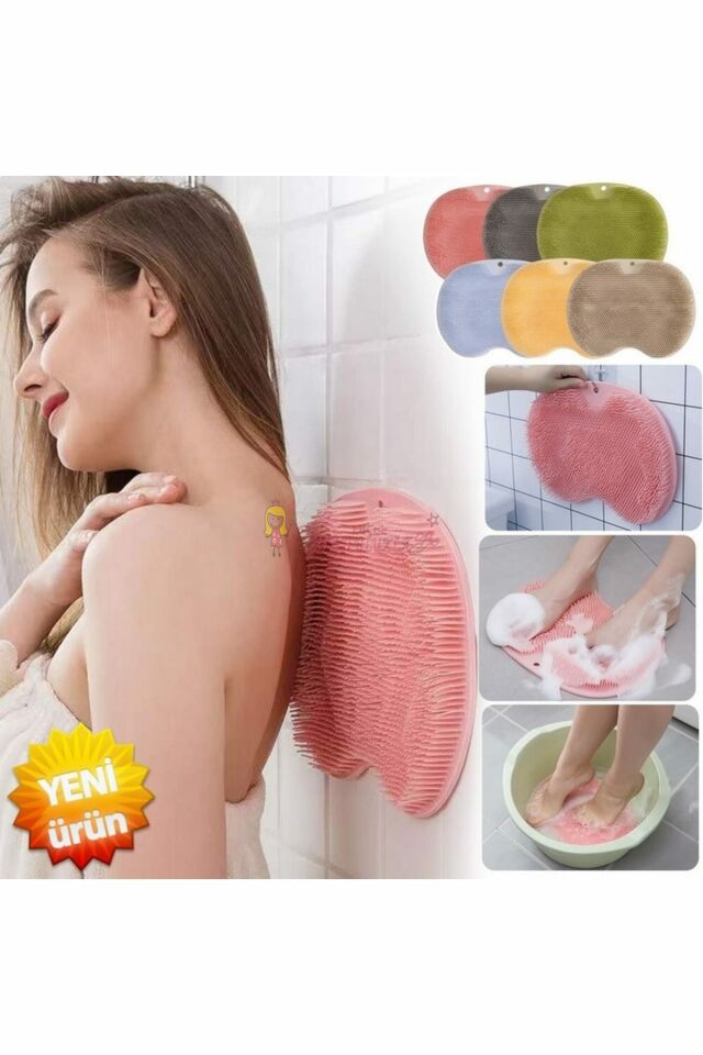 Esnek Yumuşak Banyo El Ayak Vücut Plastik Duş Matı Plastik Banyo Matı