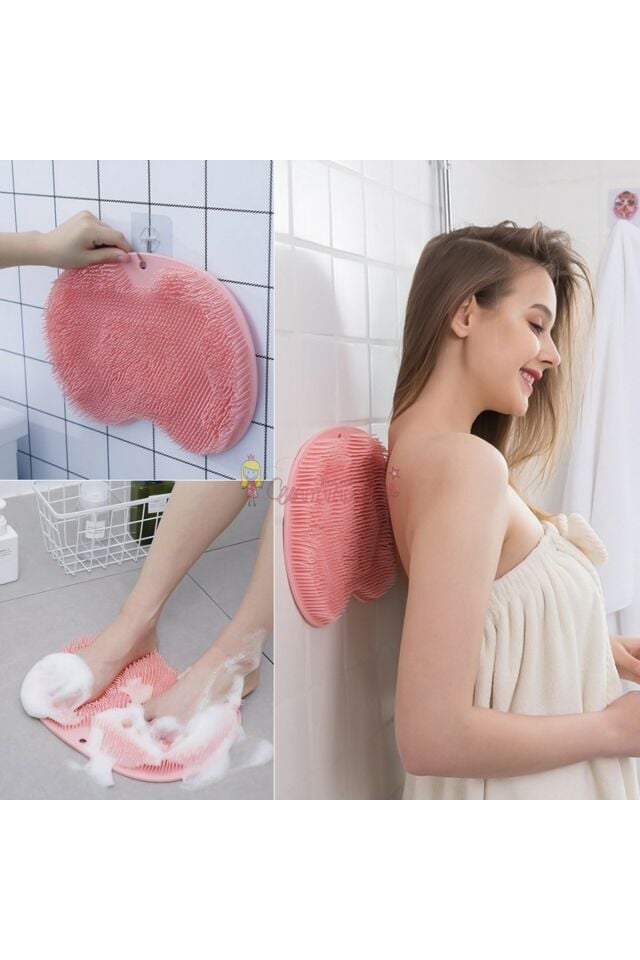 Esnek Yumuşak Banyo El Ayak Vücut Plastik Duş Matı Plastik Banyo Matı