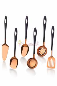 6 Parça Rose Gold Servis Seti