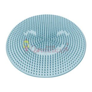 Silikon Fırçalı Banyo Masaj Matı ve Ayaklar için Topuk Masaj Paspası