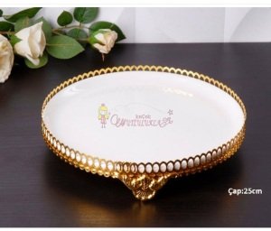 ETNİK DESENBÜYÜK OVAL SUNUM TABAĞI