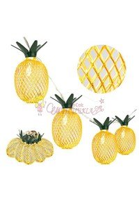 Dekoratif Pilli Pineapple Ananas Pilli Şerit Led Işık