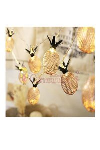 Dekoratif Pilli Pineapple Ananas Pilli Şerit Led Işık