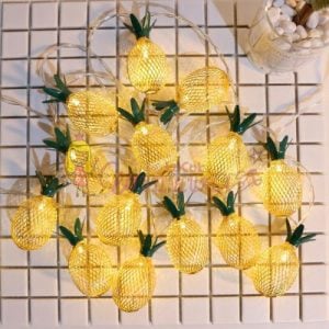 Dekoratif Pilli Pineapple Ananas Pilli Şerit Led Işık