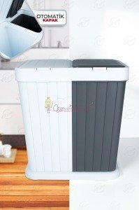Twins İkili Çok Amaçlı Çamaşır Sepeti 80 lt