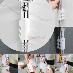 Vantuzlu Banyo Duş Başlığı Askı Tutucu Aparat