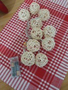 Rattan Model Süs Led Şerit Aydınlatma (10'lu)