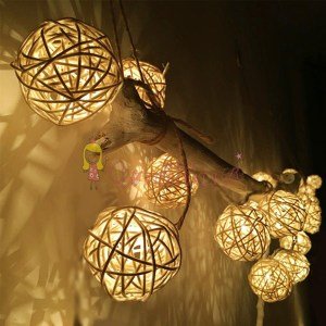 Rattan Model Süs Led Şerit Aydınlatma (10'lu)