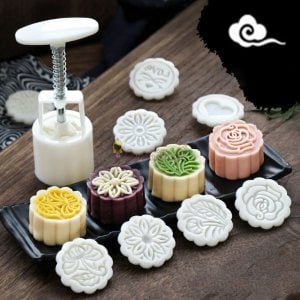 Enjektörlü Kurabiye Bisküvi Kalıbı Set (7Parça)