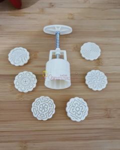 Enjektörlü Kurabiye Bisküvi Kalıbı Set (7Parça)