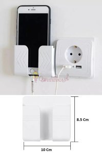 Duvara Yapışan Telefon Kumanda Tutucu Aparat