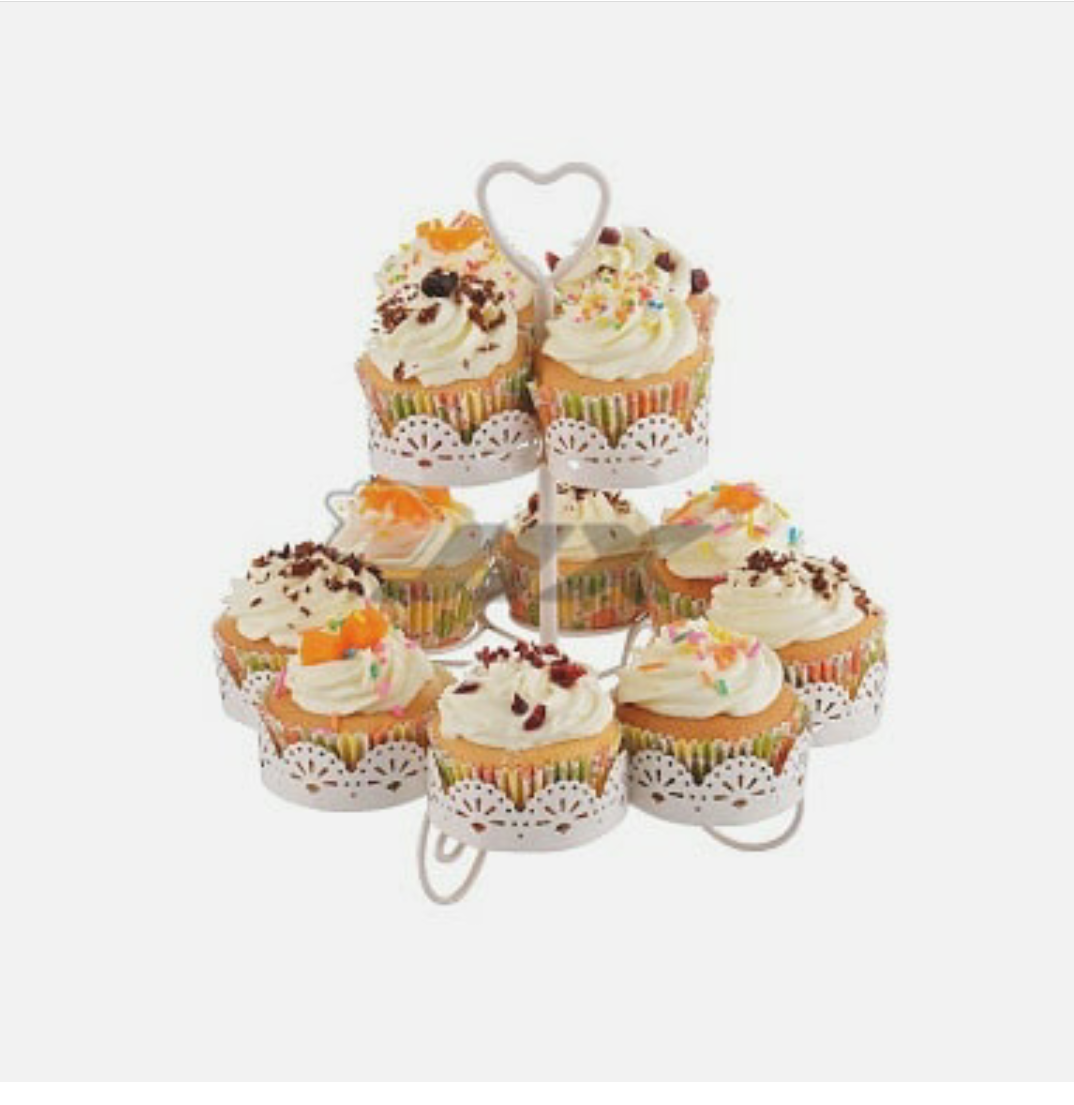 2 KATLI METAL CUPCAKE STANDI