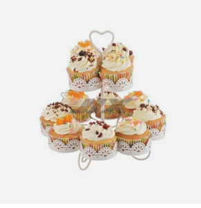 2 KATLI METAL CUPCAKE STANDI