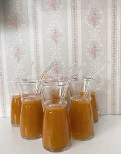 6 Adet Cam Lüx Limonata Sunum Karafı