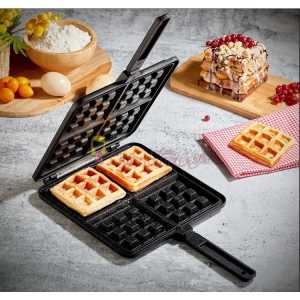 Döküm Kare Waffle Tava 