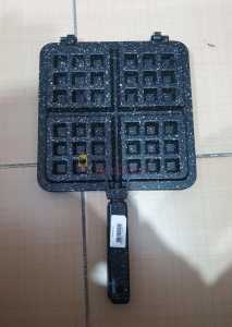 Döküm Kare Waffle Tava 